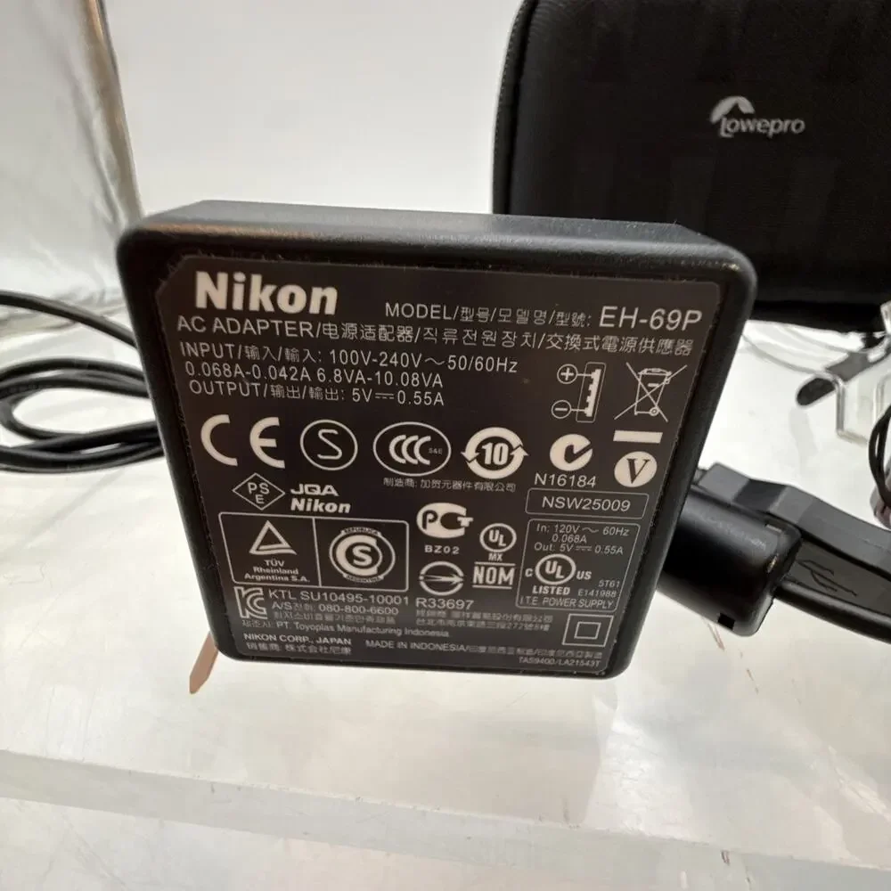 Nikon Coolpix S4100 Digital Camera Plum Purple Untested /4 Parts Lense Error-Vid